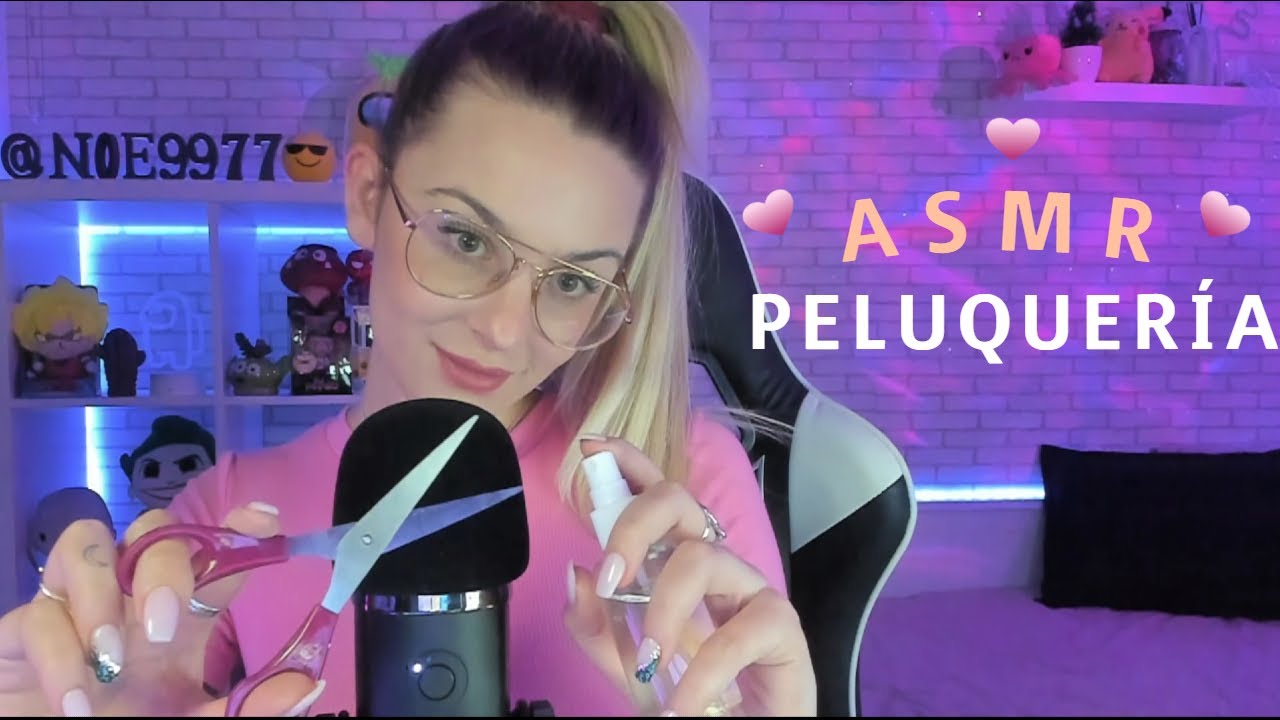 ✨ASMR | Roleplay PELUQUERÍA + ATENCIÓN PERSONAL | BLUE YETI✨