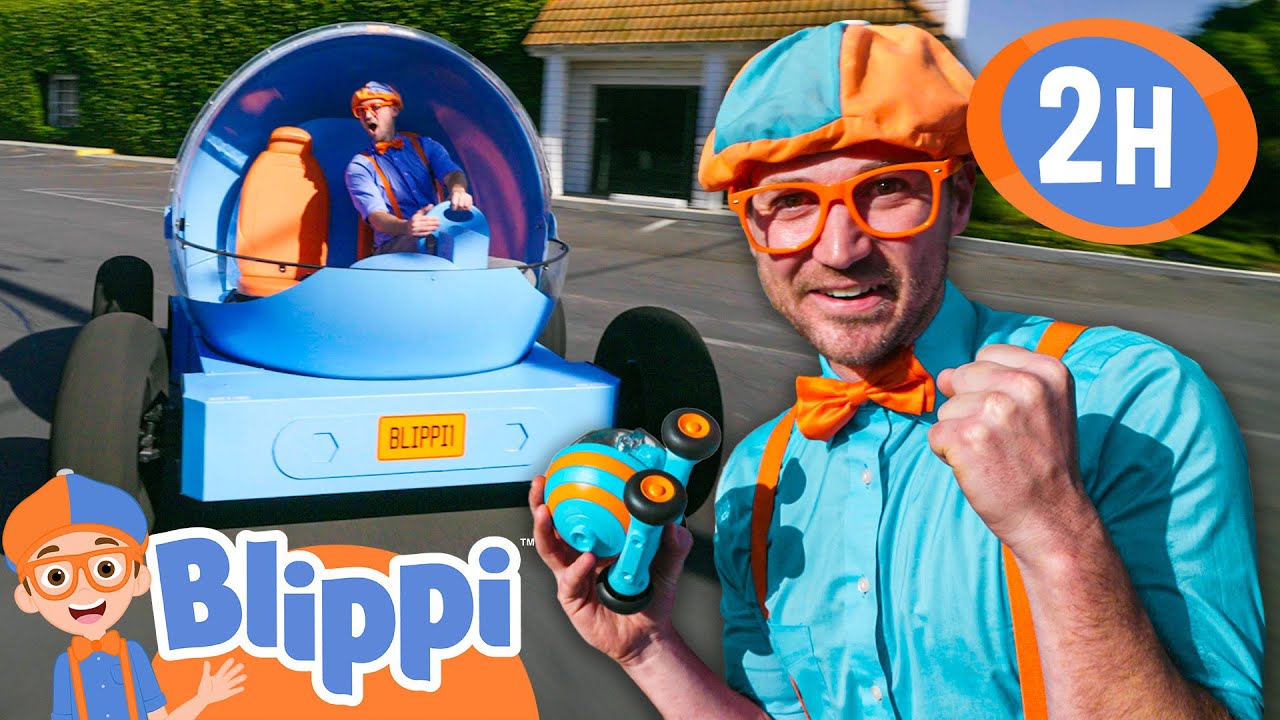 Blippi Explores Town In The Blippi Mobile | Blippi and Meekah Best Friend Adventures | Educational