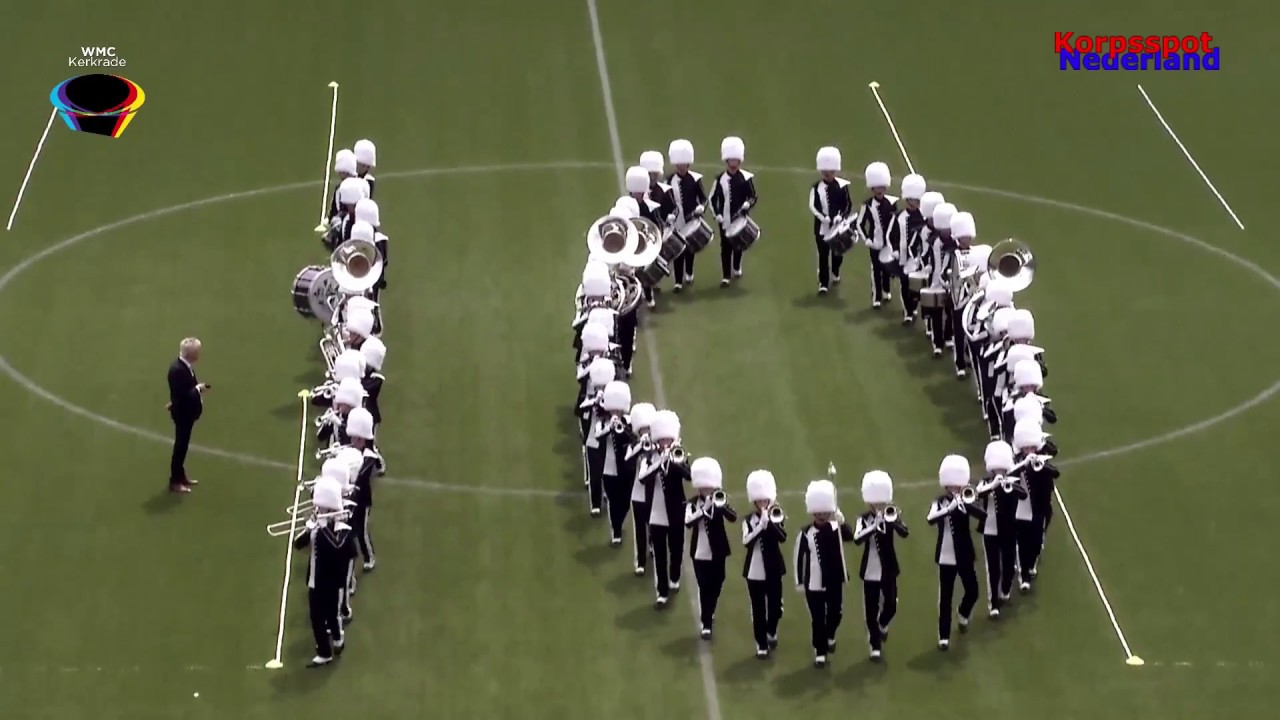 Drum- en Showfanfare Advendo tijdens WMC Kerkrade 2017