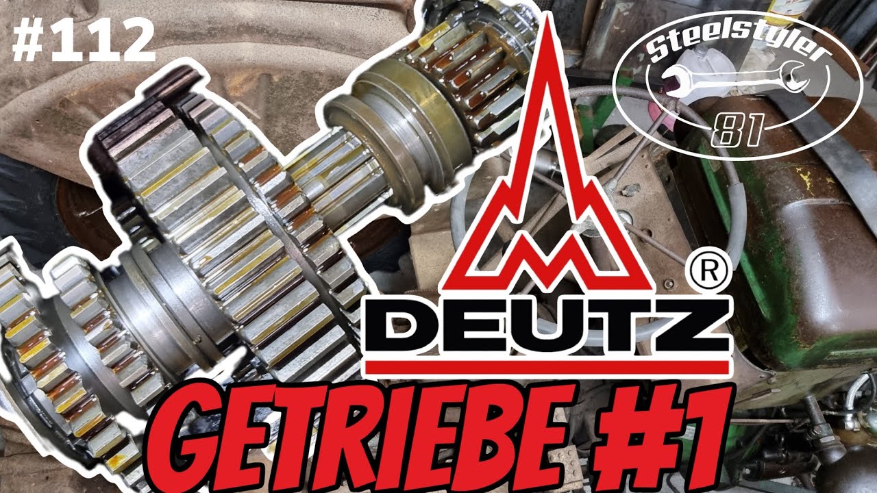 #Deutz Getriebe öffnen #1 - Der Erste Blick in die Ungewissheit.  Technische Voll Restauration 514 .
