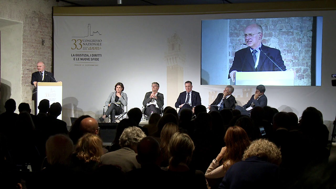 Intervento di Piercamillo Davigo, Pres. di sezione presso la Corte di Cassazione | 33° #CongressoANM