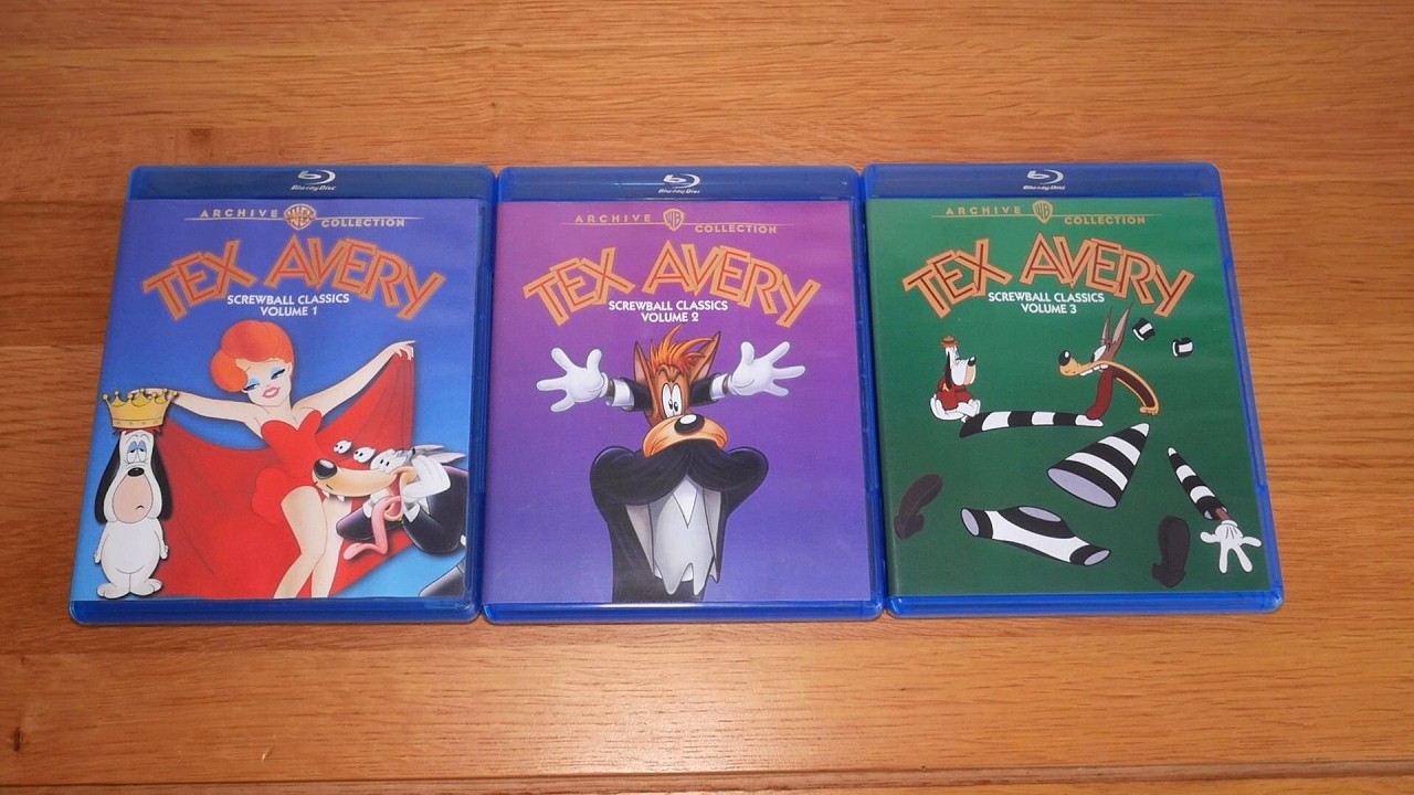 Tex Avery Screwball Classics: Volume 1, 2 And 3 (Blu-Ray)