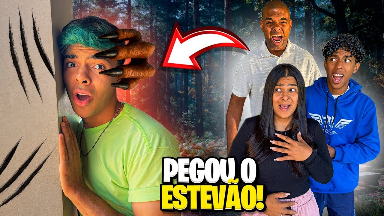 BICHO BIZARRO PEGOU ESTEVÃO!! COMO VAMOS RESGATA-LO??