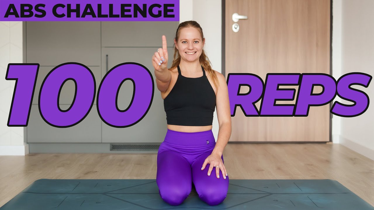 100 Reps ABS Challenge | No Equipment Home Workout