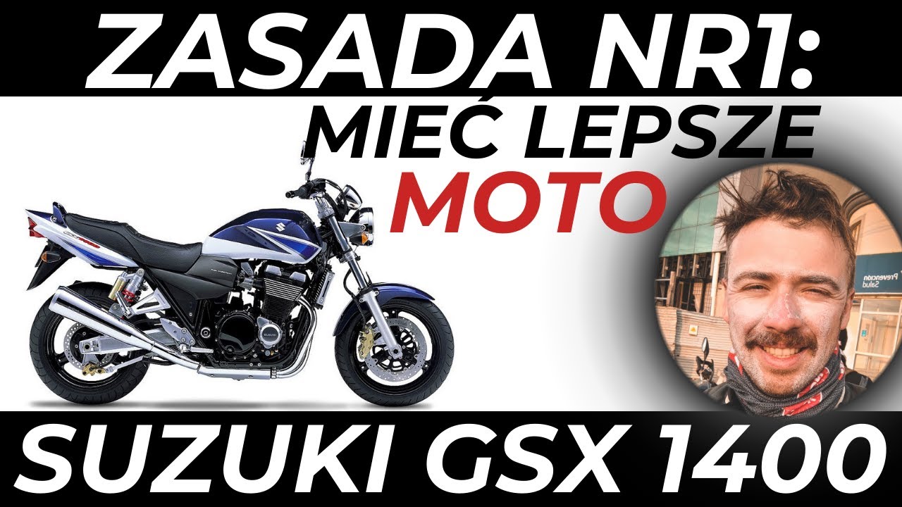 Kupił Suzuki GSX 1400 -NAJWAŻNIEJSZE TO MIEĆ LEPSZY MOTOCYKL NIŻ KUMPEL