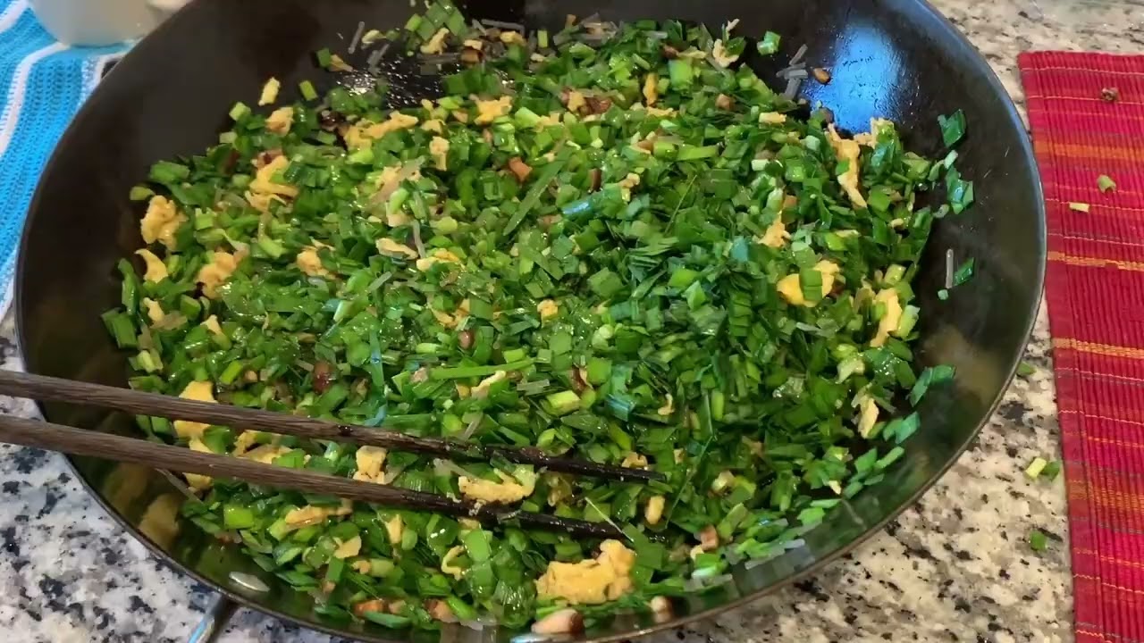 Chinese Chive Pockets