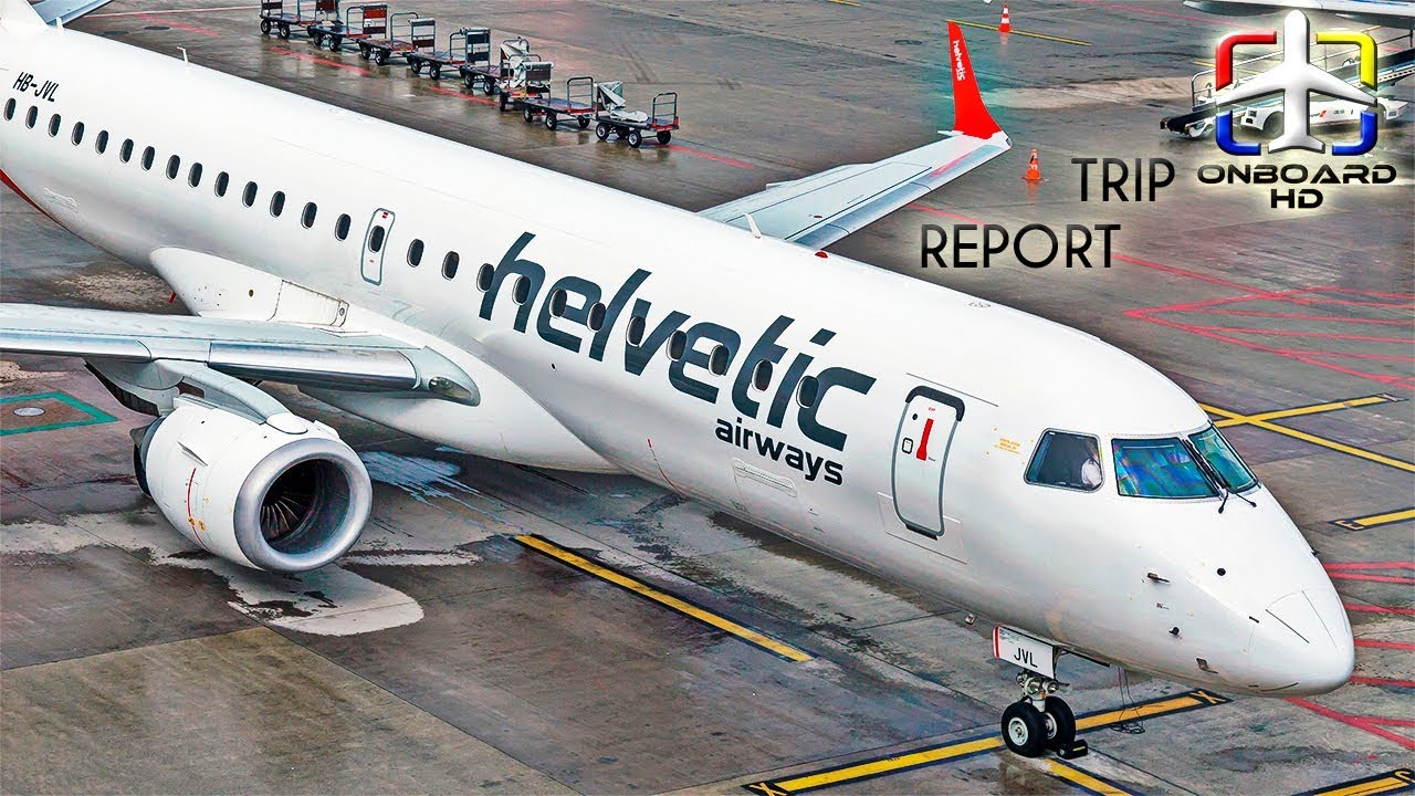 TRIP REPORT | Helvetic Airways | Embraer E190 | Zurich - Madrid