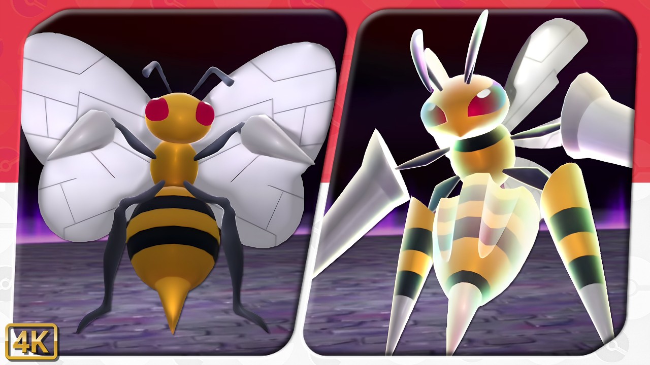Pokemon Legends Z-A for Switch 2 ⁴ᴷ Rogue Mega Beedrill Boss Fight (simulation re-match)