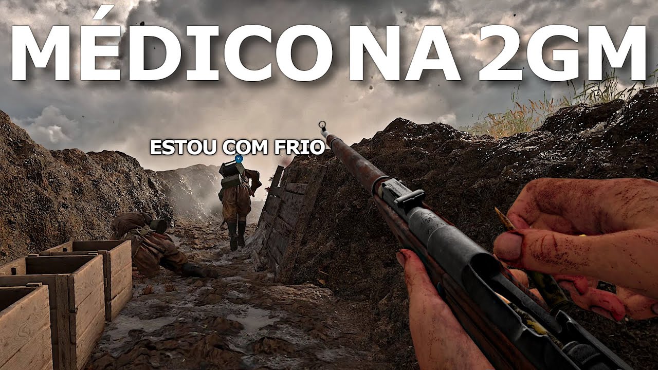O DIA EM QUE O MÉDICO VIU O QUE ACONTECIA NA LINHA DE FRENTE (HELL LET LOOSE)