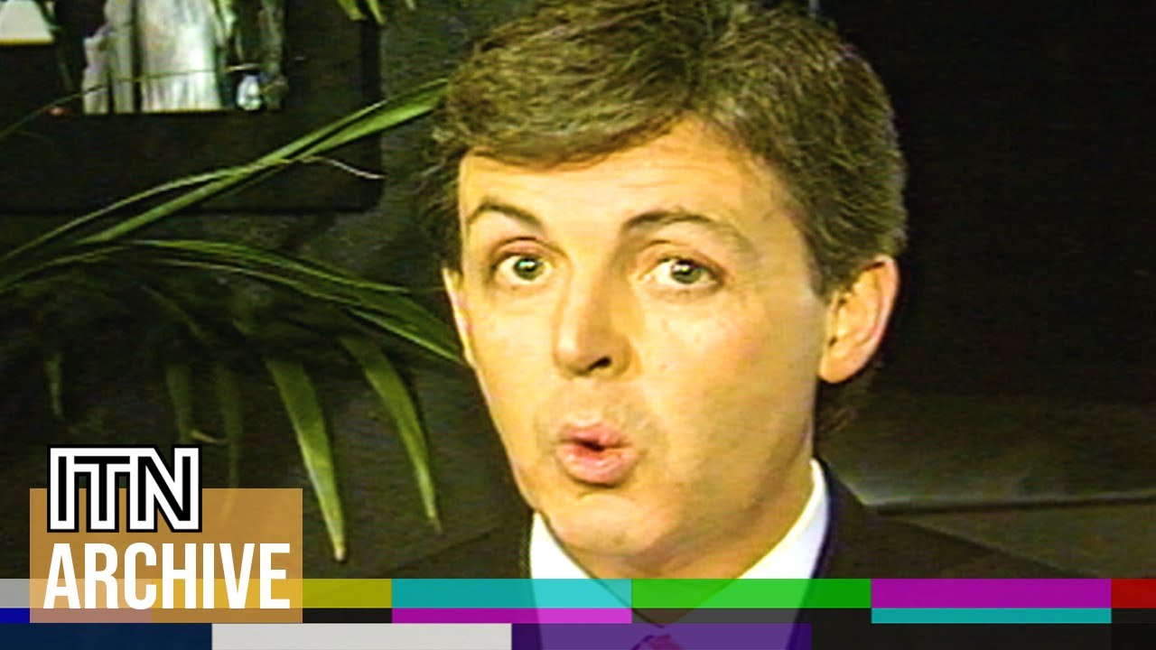 Paul McCartney Roasts Old School Friend Peter Sissons Live on Air (1984)