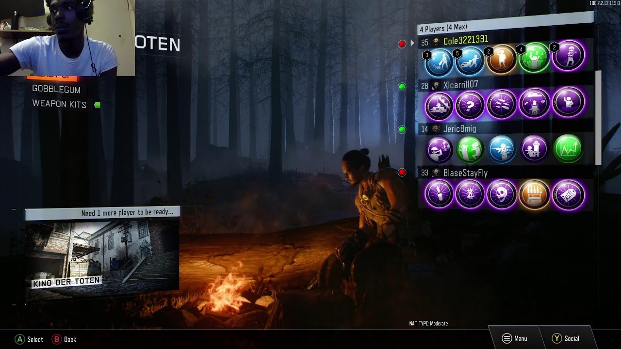 Kino Der Toten Bo3 Zombies With Randoms *I Dont Own Coopy right
