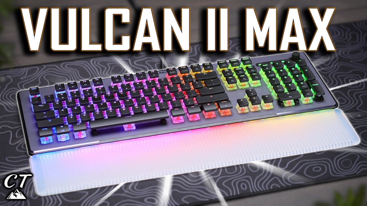 Roccat Vulcan II MAX Review | RGB Overload!?