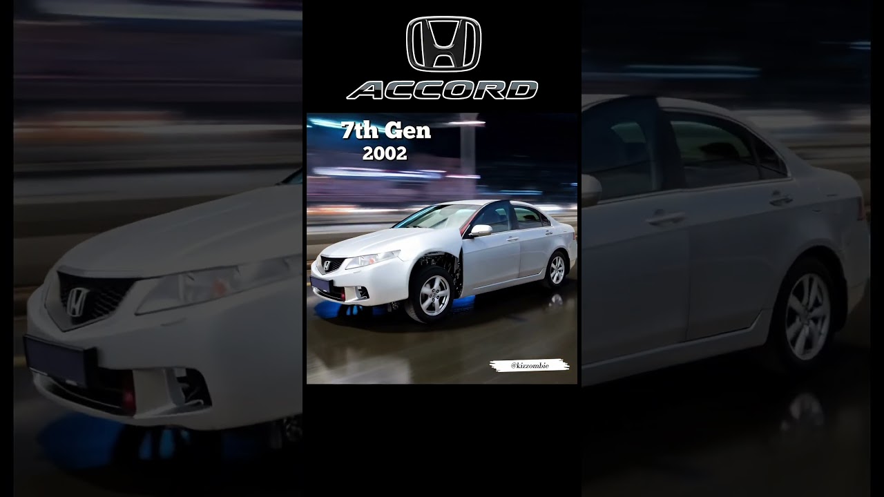 Honda Accord Evolution (1976-Present)