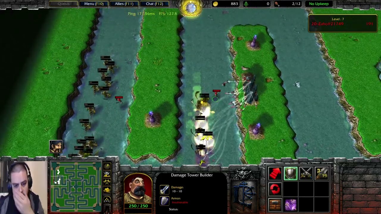 Warcraft 3 TD Survivor Rev - This map man