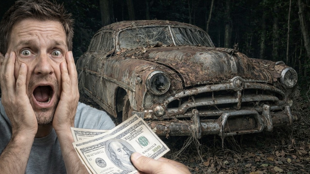 Satisfying ASMR Car Hudson Hornet Restoration | Abandoned Classic Rebuilt to Perfection