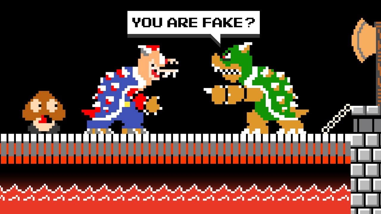 Super Mario Bros., But Mario Can Become Anything He Wants!