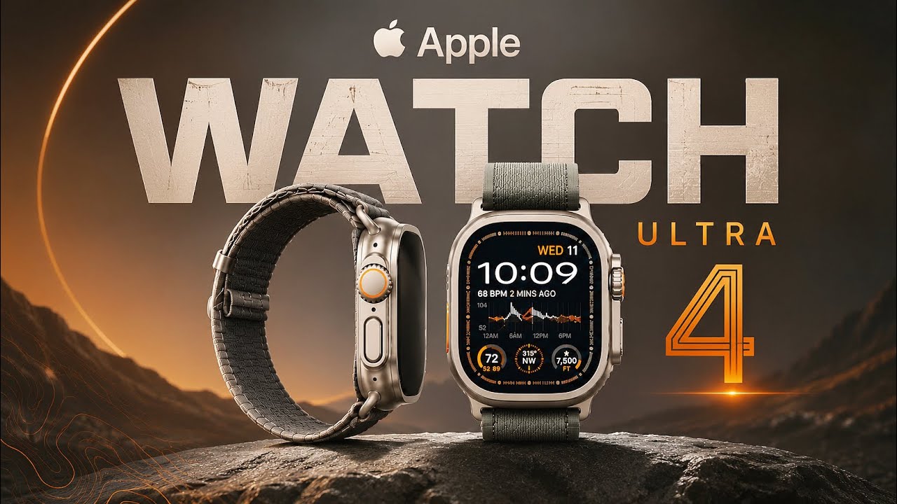 Apple Watch Ultra 4: УТЕЧКА &mdash; Самое масштабное обновление в истории
