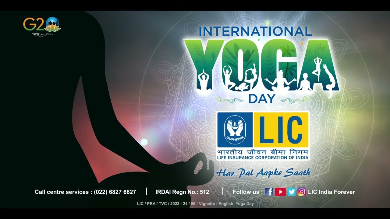 LIC  - International Yoga Day 2023 (English)