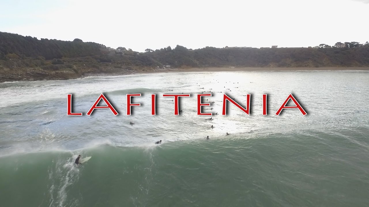 Surf Lafitenia desde drone