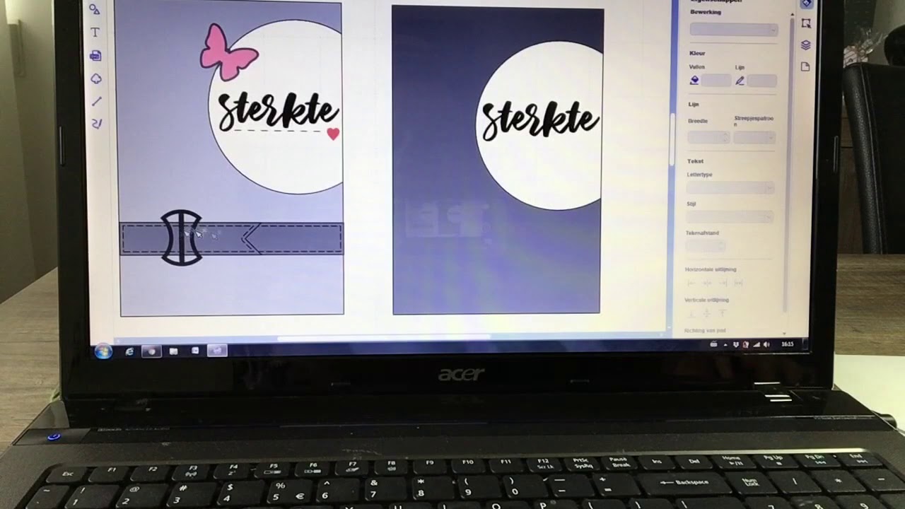Kaart maken in canvas workspace