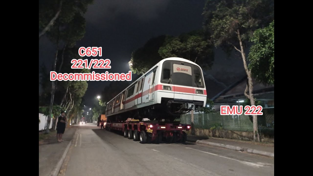 [Farewell 221/222] Siemens Aktiengesellschaft C651 EMU 222 Sent for Scrap
