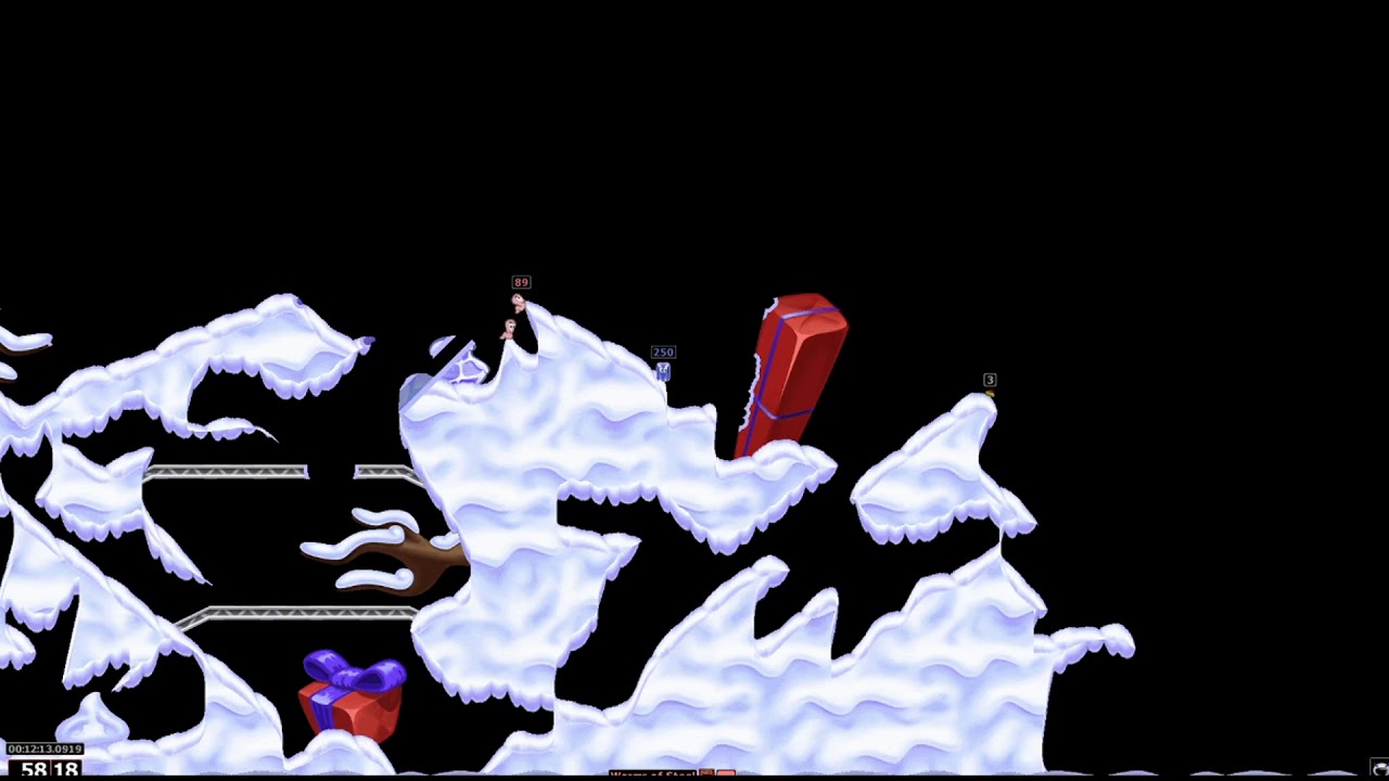 Low Gravity + Uzi (Worms Armageddon)