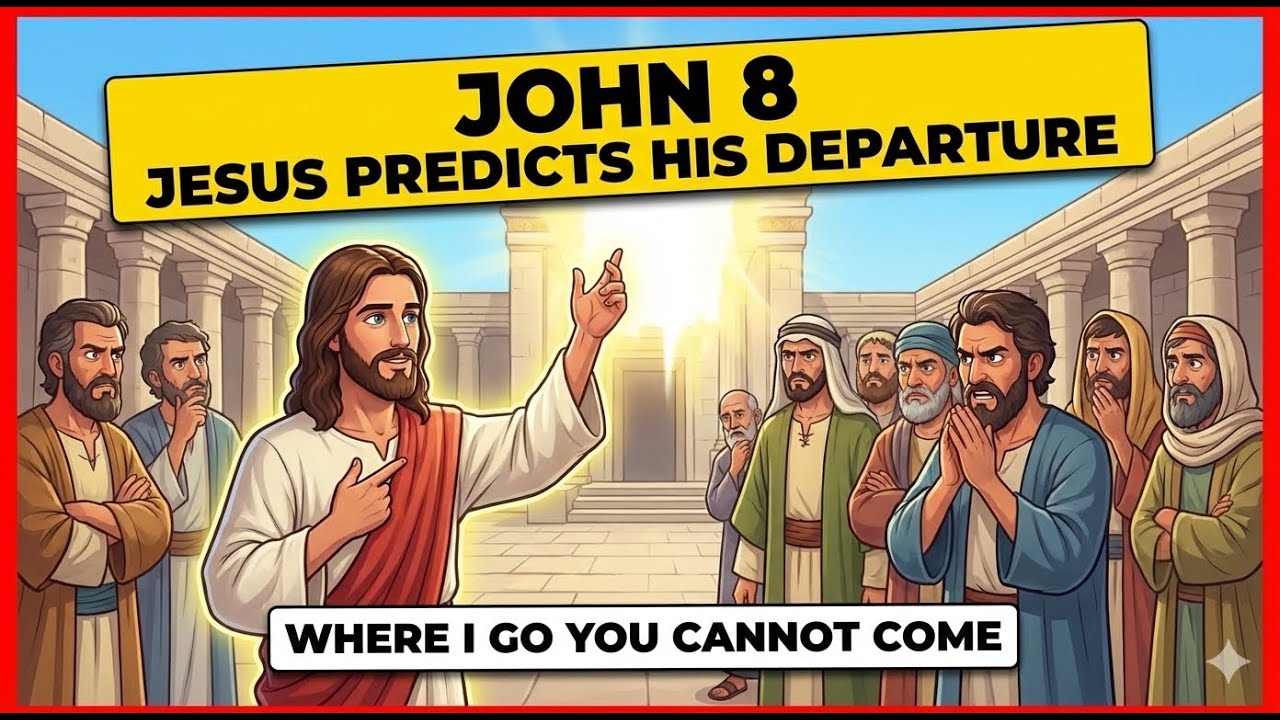 John 8: Jesus Predicts His Departure
