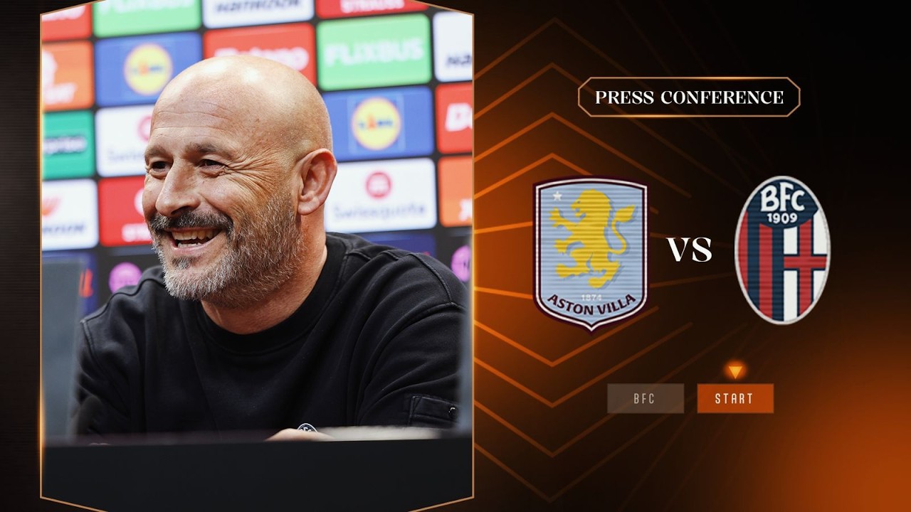 Aston Villa-Bologna Europa League | Conferenza stampa prepartita di Italiano e Rowe