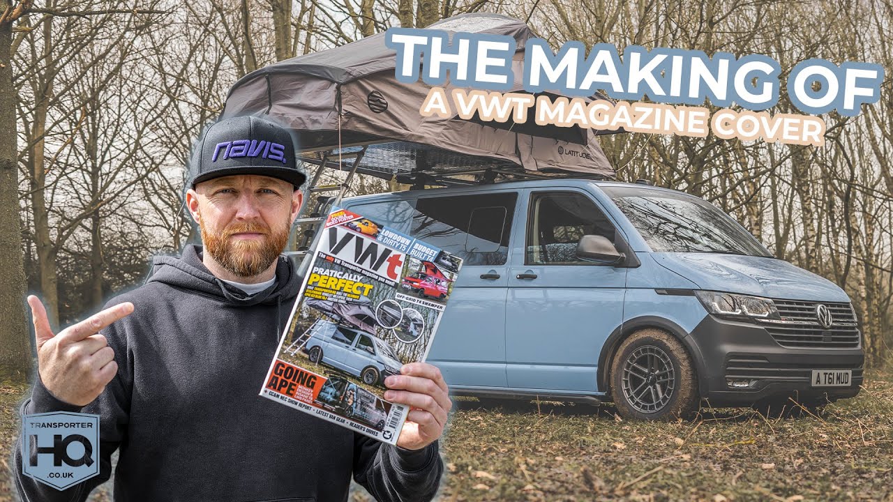 The making of this months VWt magazine front cover shot. It didn't quite go to plan...