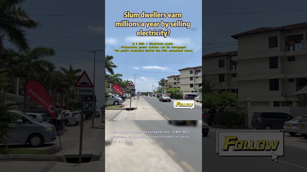 Slum dwellers earn millions a year by selling electricity? #solardesign  #greenenergy