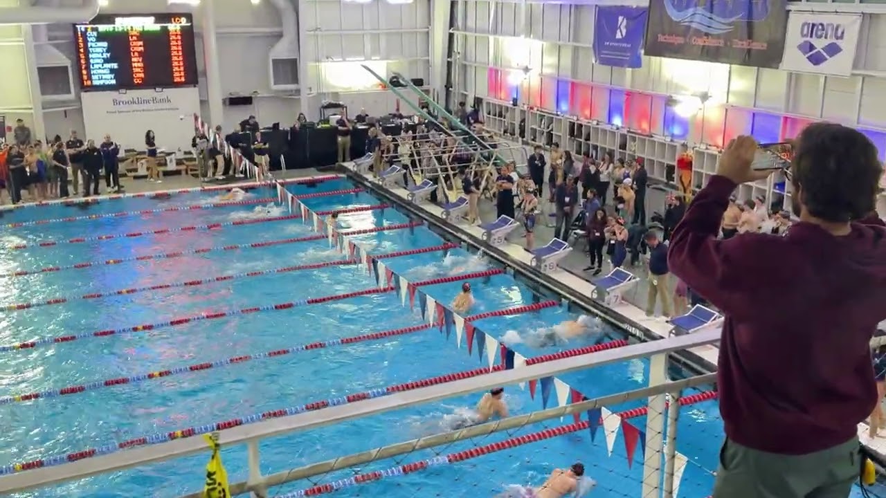 Broke 1 min in 100 breast. 2026 NE 11-14 Championship. 