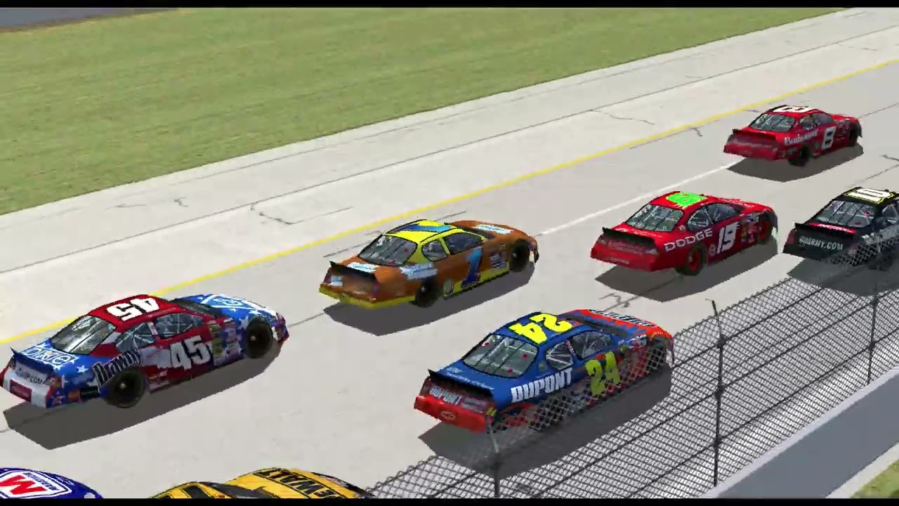 NR2003 career season 2 race #9 at Talladega