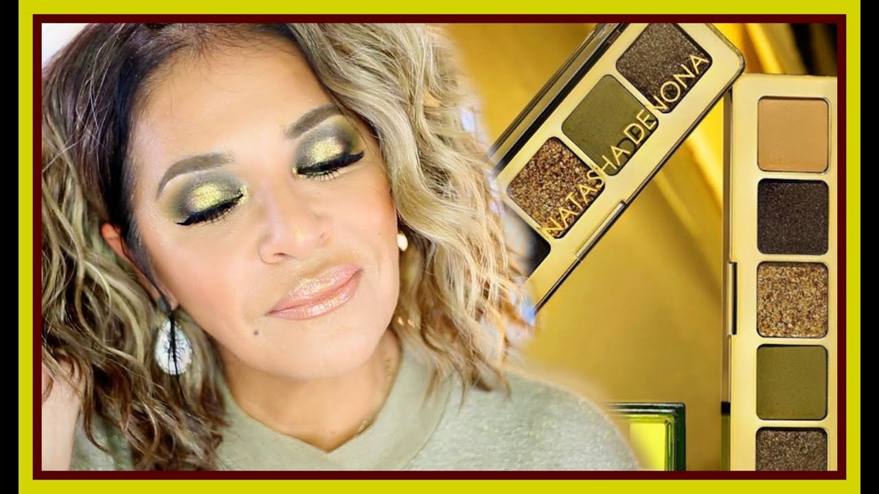 NEW Natasha Denona MINI GOLD PALETTE | ENGLISH Review & Tutorial