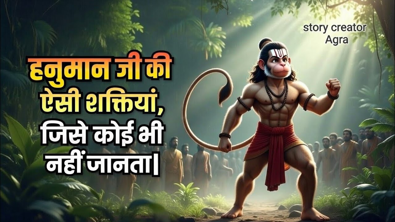 😱 हनुमान जी की शक्तियां, जिसे कोई नहीं जानता! | बाल हनुमान का रहस्यमयी राज 🚩