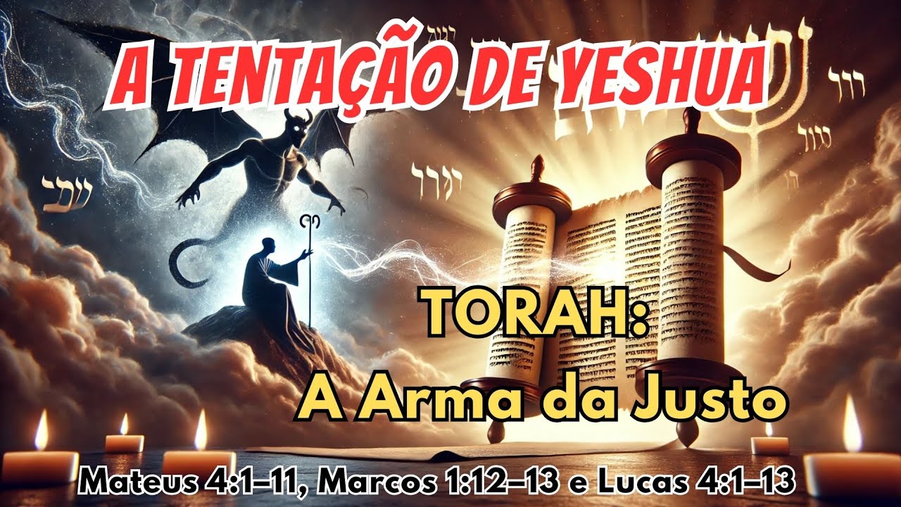 A Tentação de Yeshua no Deserto | A Arma do Justo | Torá, Obediência e Autoridade Espiritual