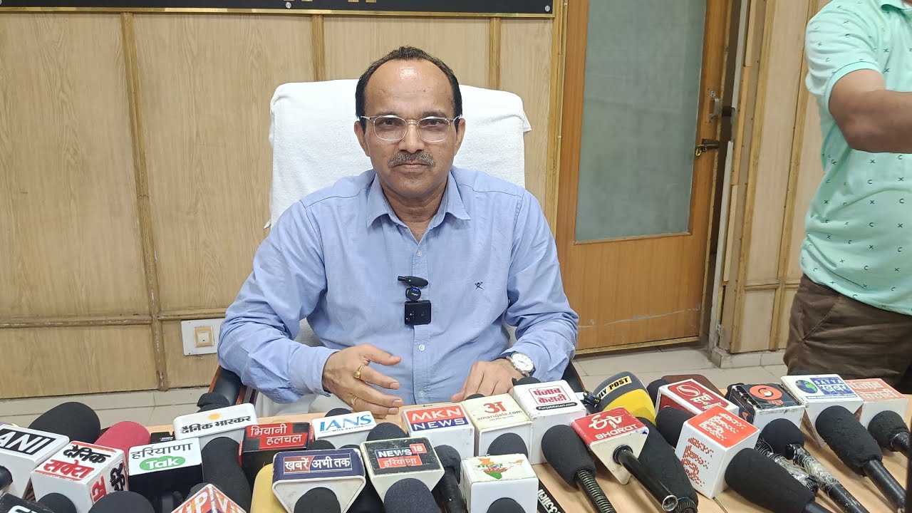 HTET को लेकर शिक्षा बोर्ड चेयरमैन की प्रेस कांफ्रेंस लाइव  #htet #bseh #bhiwani #live