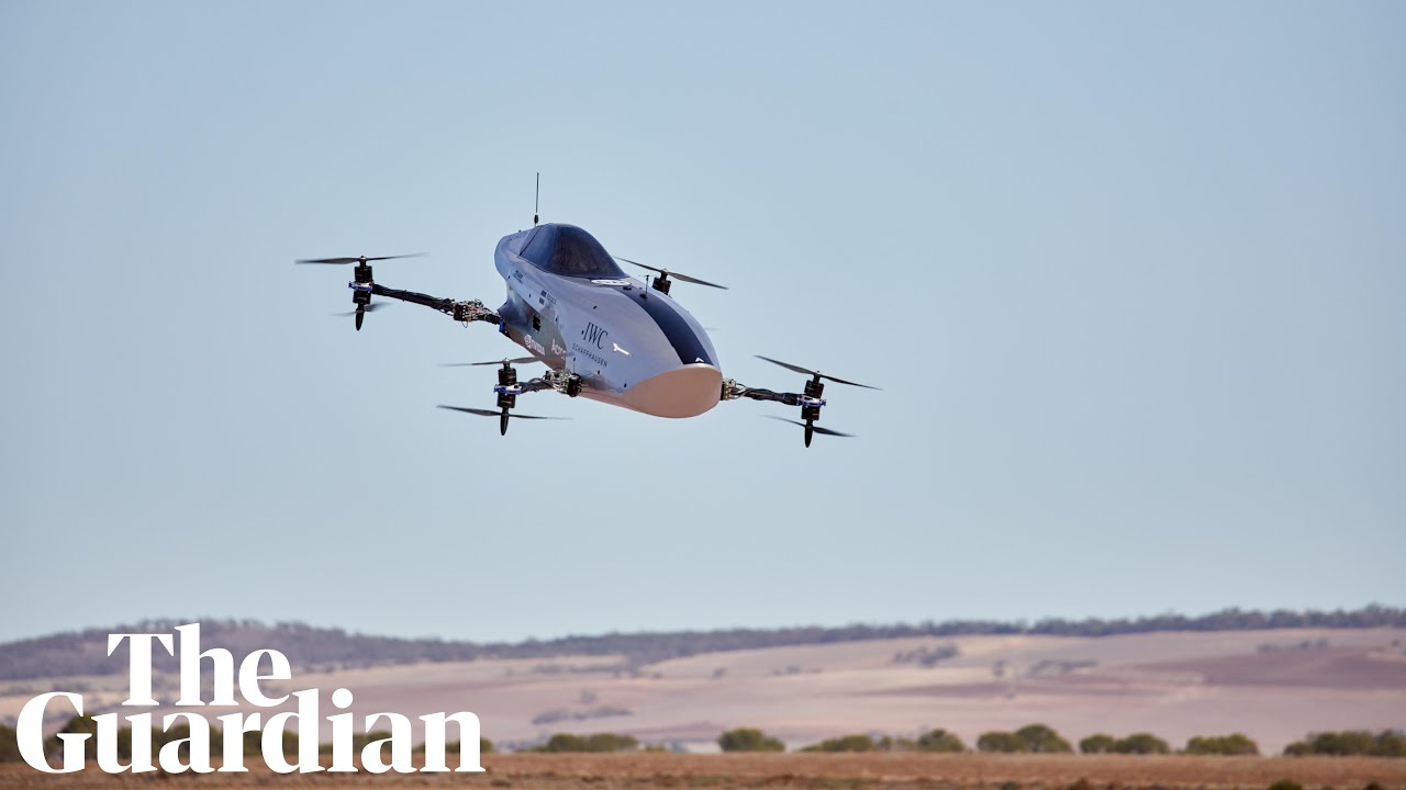 Electric flying racing car : Airspeeder marks Australian test flight ahead of planned races