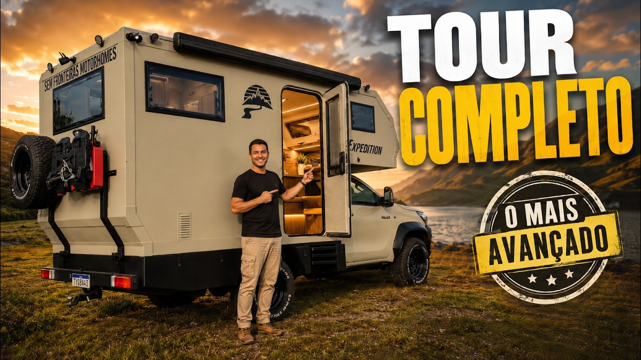 TOUR No Motorhome que vai te levar onde você quiser! EXPEDITION 