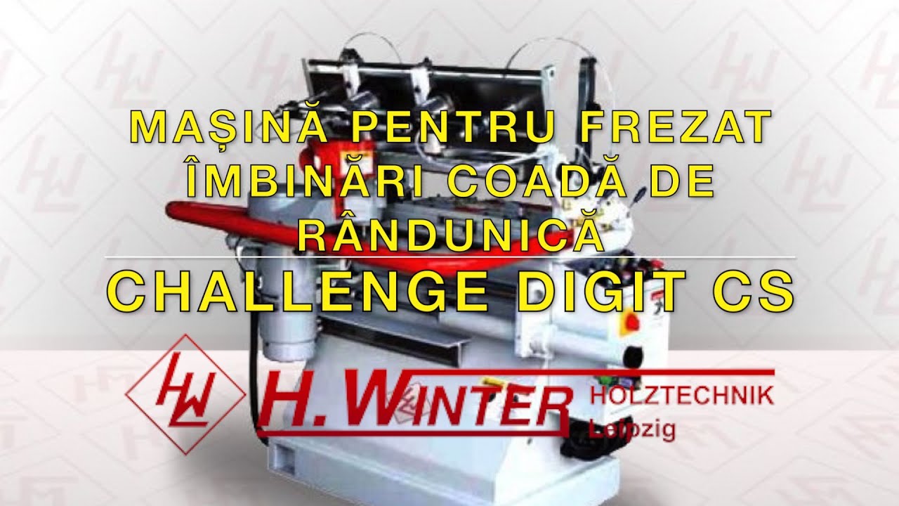 Masina pentru frezat imbinari in coada de randunica Winter Holztechnik YC 480