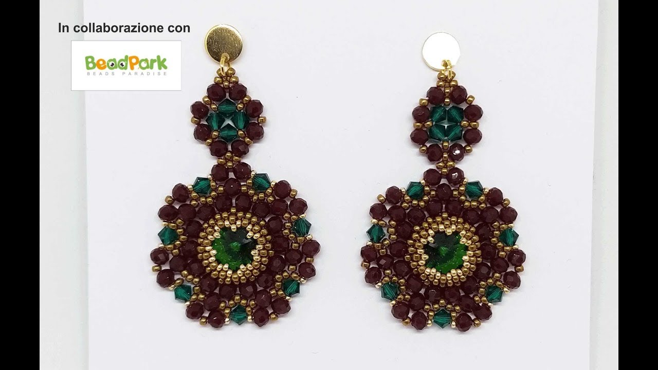 Tutorial Orecchini Peony in collaborazione con Beadpark.com