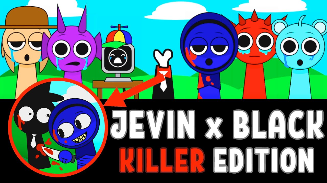 Incredibox Sprunki Killer Edition But Jevin Killed Black - All Reactions