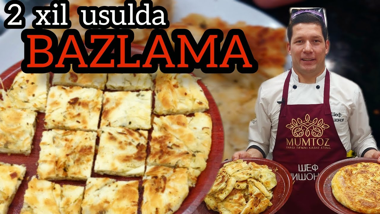 SAXARLIK VA IFTORLIK UCHUN BAZLAMA XAM QATLAMA