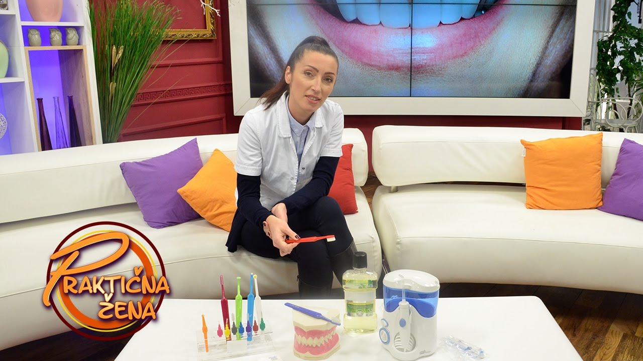 Praktična žena - Kako pravilno prati zube