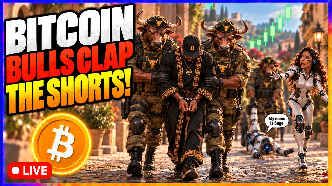 Bitcoin Bulls Clap the Shorts! Live Trading  & TA