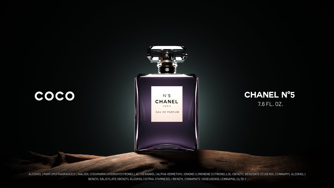 CHANEL N°5 Perfume | 3D Product Animation | Blender 4.0