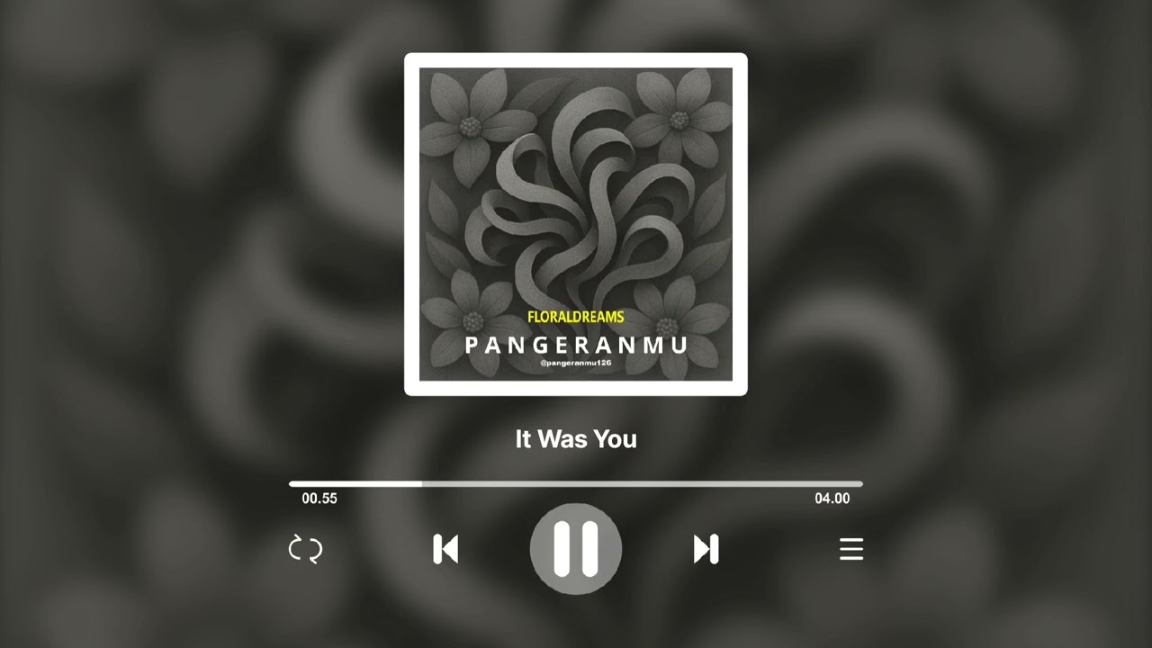 Pangeranmu - It Was You (Audio) | Lyrics In Description