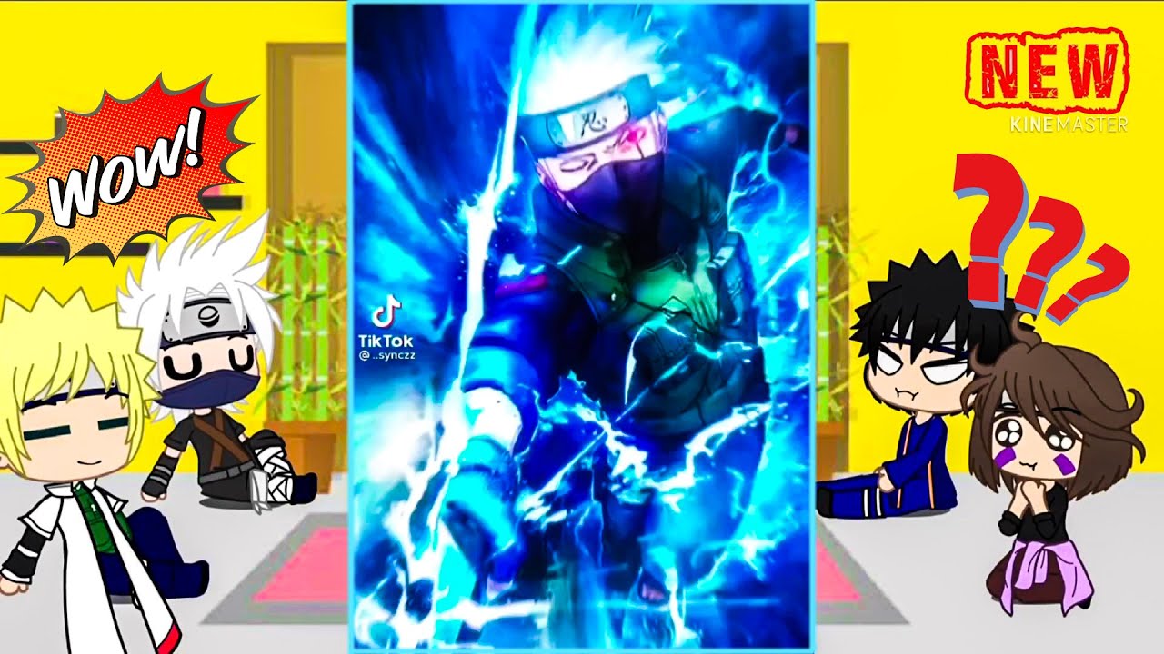 ✨ || Team Minato react to tiktoks || ✨Gacha club ||  Naruto