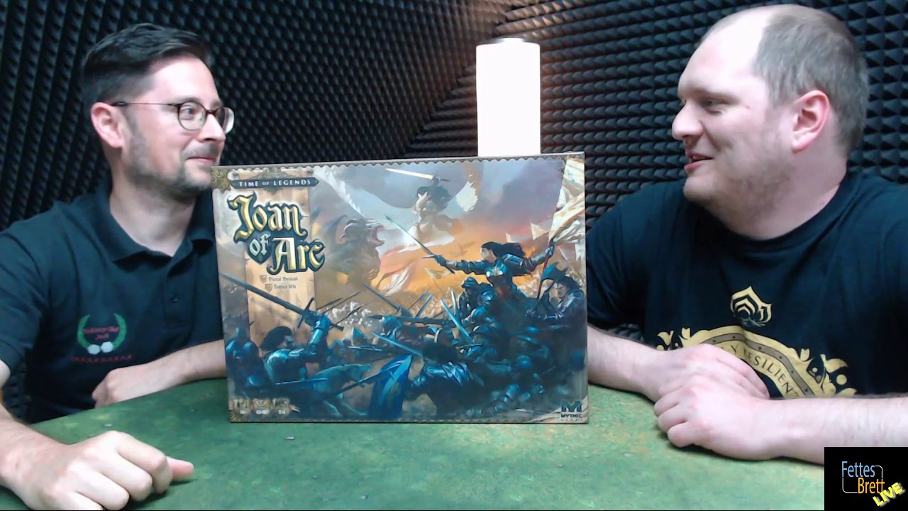 Live Unboxing - Time of Legends - Joan of Arc Brettspiel