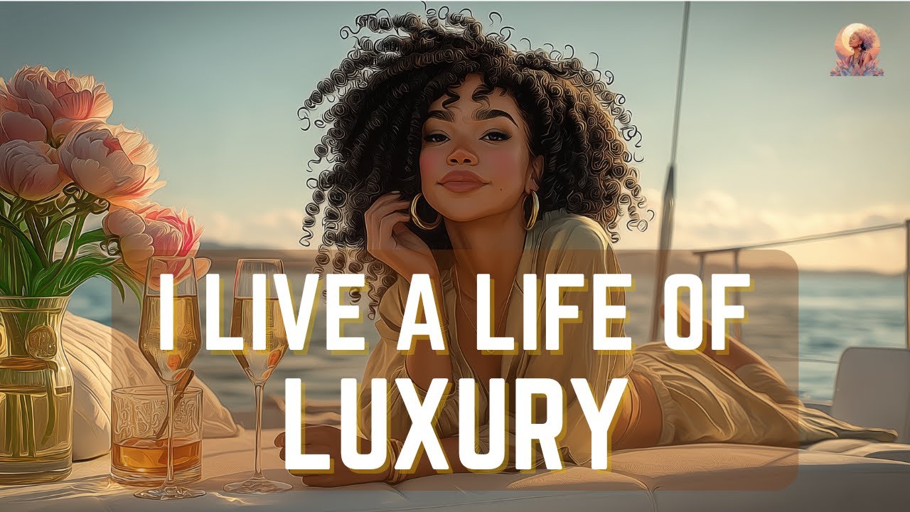 I Live a Life of Luxury 💎 Abundance Affirmation Song  Manifest Wealth & Prosperity