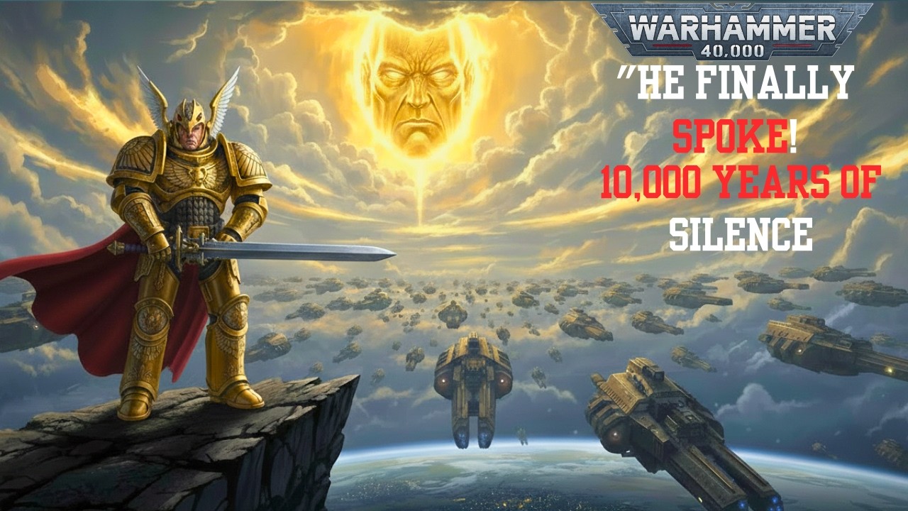 The Imperium Heard His Voice After 10,000 Years of Silence Warhammer40K